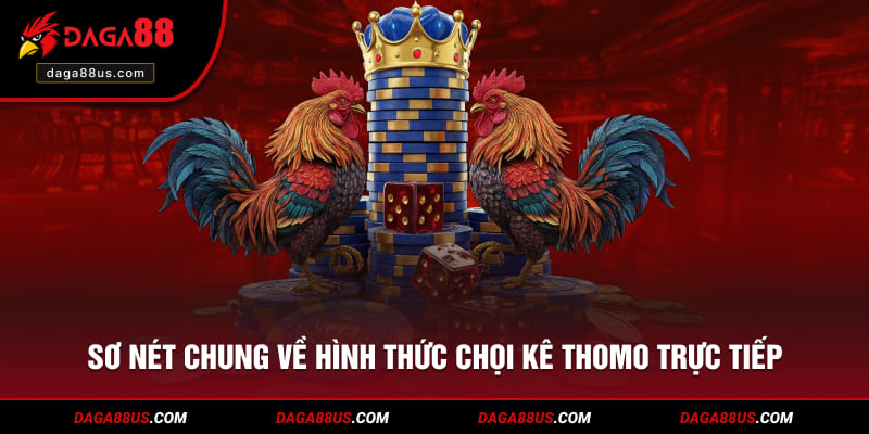 Sơ nét chung về hình thức chọi kê Thomo trực tiếp